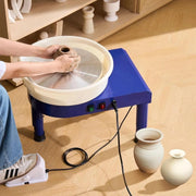 Load image into Gallery viewer, 450W 35cm Pottery Wheel Machine Ceramic Clay Art Craft Tool with 9.8 Inch LCD Touch Screen Foot Pedal Detachable ABS Basin Electric DIY Clay Sculpting Spinner for Adults Beginners Ceramic Forming