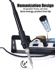 Bild in Galerie-Viewer laden, WEP 927-II 2 Helping Hands Electric Soldering Iron Station Digital Display 60W Soldering iron Kit Temperature Adjust Welding Too