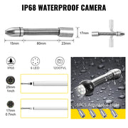 Bild in Galerie-Viewer laden, Amocart Pipe Inspection Camera DVR 16GB Micro SD Card 4.3in Monitor 10/20/30M/50M Industrial Sewer Drain Endoscope IP68 8500mHA