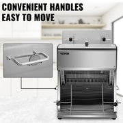 Charger l'image dans la visionneuse de galerie, Amocart Commercial Bread Slicer Stainless Steel 12mm Blades Electric Bread Cutting Machine Kitchen Appliance Toast Processor