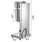 Bild in Galerie-Viewer laden, Amocart Milk Shake Machine 800ML Commercial Auto Double Cups Milkshaker Stainless Steel Shaking Maker Bubble Boba Drink Mixer