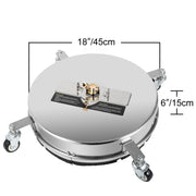 Charger l'image dans la visionneuse de galerie, Amocart 16 18 Inch Surface Cleaner Twin Rotary Arm 4000PSI 1/4" QC Stainless Steel Pressure Washer Decks Surface Cleaning