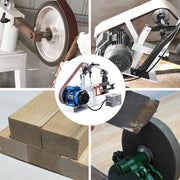 Charger l'image dans la visionneuse de galerie, Amocart 1.5KW Belt Grinder Machine 2 x 82in Variable/Constant Speed 3 Mode Electric Belt Sander for Tool Polishing Knife Making