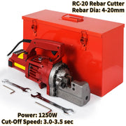 Charger l'image dans la visionneuse de galerie, Amocart RC-16/20/22/25 Portable Electric Hydraulic Rebar Cutter 4mm-25mm 900W 1250W 1350W 1700W for Railways Oil Fields