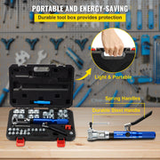 Load image into Gallery viewer, Amocart Hydraulic Expanding and Double Flaring Tool 45° Soft HVAC Copper Tube Expander 3/16in to 1/2in Brake Flare Repair Tool