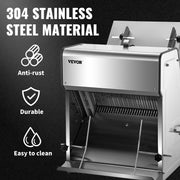 Charger l'image dans la visionneuse de galerie, Amocart Commercial Bread Slicer Stainless Steel 12mm Blades Electric Bread Cutting Machine Kitchen Appliance Toast Processor