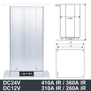 Load image into Gallery viewer, Electric Table Lift Tatami Column 12V 24V DC Motor Control Support Pillar Aluminum 100kg Load Adjustable Desk Platform Actuator