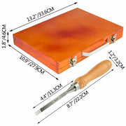 Bild in Galerie-Viewer laden, Amocart 12PCS Wood Carving Hand Chisel Set Lathe Knife DIY Turning Woodworking Professional Gouges Woodcraft Carpentry Tools