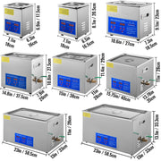 Bild in Galerie-Viewer laden, SucceBuy 1.3L 2L 3L 6L 10L 15L 22L 30L Ultrasonic Cleaner Lave-Dishes Portable Washing Machine Ultrasound Home Clean Appliances