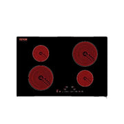 Load image into Gallery viewer, Amocart 2/4/5 Burners Built-in Induction Stove Top 12/24/30in Ceramic Glass Electric Cooktop For Household Commercial Cooking