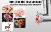 Charger l'image dans la visionneuse de galerie, Amocart Meat Grinder Electric Meat Grinders Grinding Plate Stainless Steel Commercial for Kitchen Restaurant Butcher Store