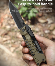 Load image into Gallery viewer, LETGOS Pocket Folding Knife, 22 in 1,Survival Gear EDC Rescue Tool with nylon sheath, Emergency, Camping, Hunting, Gift for dad
