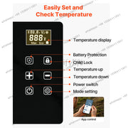 Charger l'image dans la visionneuse de galerie, Succebuy 15-55L Portable Cooler Electric Compressor 12V/24V DC 110-240V AC Freezer Refrigerator for Home