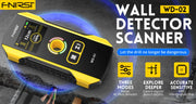 Load image into Gallery viewer, FNIRSI WD-01 WD-02 Metal Detector Wall Scanner with Newly Designed Positioning Hole for AC Live Cable Wires Metal Wood Stud Find