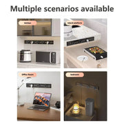 Charger l'image dans la visionneuse de galerie, Wall power rail socket, kitchen aluminum expansion socket 40cm 50cm, built-in socket on countertop