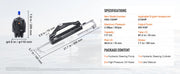 Charger l'image dans la visionneuse de galerie, Amocart 150HP Hydraulic Outboard Steering Kit Boat Marine System, 20Ft Hose & Built-in Two-Way Lock Cylinder, Boat Accessories