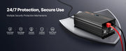 Charger l'image dans la visionneuse de galerie, Amocart Sump Pump Battery Backup System 1500W / 3000W Auto Switches to Battery Inverter for Continuous Sump Pump Operation