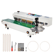Charger l'image dans la visionneuse de galerie, Amocart Continuous Bag Band Sealing Machine 6-12 mm Horizontal Band Sealer with Inflation Function for 0.02-0.8 mm Plastic Bags