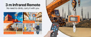 Bild in Galerie-Viewer laden, Amocart 1000kg/2000kg Digital Hanging Scale Portable with Remote Control Factory Crane Scale LCD Backlight Industrial Scales