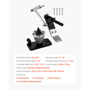 Load image into Gallery viewer, Amocart Lawn Mower Blade Sharpener Balancer 15° - 45° Adjustable Lawnmower Blade Sharpening Tool Compatible with Angle Grinders