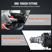 Bild in Galerie-Viewer laden, Amocart 3200W 750RPM Wet/Dry Diamond Core Drill Machine Concrete Drill Rig Stand Industrial Wet Electric Core Drilling Machine