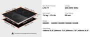 Charger l'image dans la visionneuse de galerie, Amocart 2/4/5 Burners Built-in Induction Stove Top 12/24/30in Ceramic Glass Electric Cooktop For Household Commercial Cooking