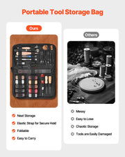 Bild in Galerie-Viewer laden, Amocart 38/59/61/72/92PCs Leather Working Tools Kit Leather Craft Tools Storage Bag Engraving Punching Sewing Stamping Tools