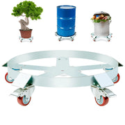 Bild in Galerie-Viewer laden, Amocart 1250lbs Drum Dolly Cart 55 Gallon Caddy Barrel Dolly Hand Truck with 5 Swivel Casters Wheel for Warehouse Drum Handling
