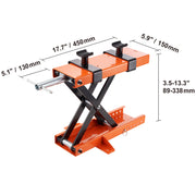 Charger l'image dans la visionneuse de galerie, Amocart Motorcycle Lift 350/1100/1500 LBS Capacity Motorcycle Scissor Lift Jack with Wide Deck&Safety Pin for Bikes Motorcycles