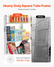Charger l'image dans la visionneuse de galerie, Amocart 6/8/9/10 Tier Over the Door Pantry Organizer Heavy-Duty Steel Hanging Spice Rack, Adjustable Wall Seasoning Shelves