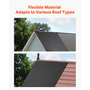 Bild in Galerie-Viewer laden, Amocart Roll Rubber Roofing, Weather Resistant Flexible Roof Material for Long Lifespan