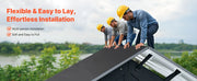 Bild in Galerie-Viewer laden, Amocart Roll Rubber Roofing, Weather Resistant Flexible Roof Material for Long Lifespan