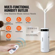Load image into Gallery viewer, Amocart Humidifier for Home Large Room Commercial Humidifier for Whole House 16L Water Tank 12h Timer Auto Shut-Off Greenhouse