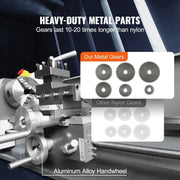 Charger l'image dans la visionneuse de galerie, Amocart 750W Metal Lathe Machine Brushless 8.3"x29.5" / 210mm*736mm 50-2500RPM Continuously Variable, DIY Metal Working Turning