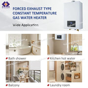 Load image into Gallery viewer, 24L LPG Gas Water Heater Domestic Instant Tankless Propane Tankless Gas Water Heater