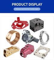 Bild in Galerie-Viewer laden, Jiejia OEM Custom Factory CNC Service Precision CNC Parts Stainless Steel Machining Manufacturing Turning Parts