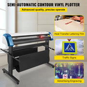 Charger l'image dans la visionneuse de galerie, Amocart 53"/34"/28"4MB Semi-Automatic Cutter Vinyl Cutting Plotter Machine Laser Positioning 3 Interface W/ SIGNMASTER Software