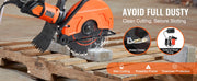 Charger l'image dans la visionneuse de galerie, Amocart Electric Concrete Saw 16 in 3200 W 15 A Motor Circular Saw Cutter with Max. 6 in Adjustable Cutting Depth Wet Disk Saw
