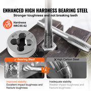 Charger l'image dans la visionneuse de galerie, Metric SAE Standard Bearing Steel Taps and Dies Essential Threading Tool Amocart Tap and Die Set 40PCs 60PCs 80PCs 110/116PCs