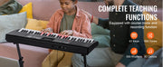 Bild in Galerie-Viewer laden, Amocart 61 Key Digital Keyboard Piano Electric Portable Piano 200 Tones 200 Rhythms or 600 Tones 500 Rhythms for Beginner Use