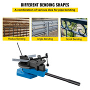 Charger l'image dans la visionneuse de galerie, Amocart Universal Metal Bender SBG-40 Multifunction Spiral Steel Plate Round Square Flat Bar Bending Tool for Metal Production