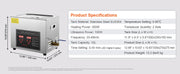 Bild in Galerie-Viewer laden, Amocart 2L 3L 6L 10L 22L 30L Ultrasonic Cleaner Stainless Steel Portable Cleaning Washing Machine Ultrasound Home Appliance