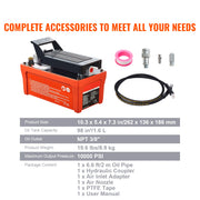 Charger l'image dans la visionneuse de galerie, Amocart Air Hydraulic Pump 10,000 PSI 1/2 Gal Reservoir Foot Actuated Air Treadle for Auto Body Frame Machines & Pulling Post