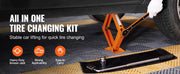 Charger l'image dans la visionneuse de galerie, Amocart Scissor Jack 2.5 Ton/5512 lbs Scissor Car Jack 3.7"-17.1" Lifting Range Scissor Lift Jack Portable Tire Jack for Car