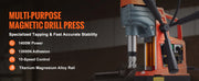 Charger l'image dans la visionneuse de galerie, Amocart 1300W/1400W Magnetic Drill Press 2" Electric Drilling Machine 1-Second Quick Release Power Drill