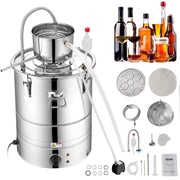 Bild in Galerie-Viewer laden, Amocart 30/50L Stainless Steel Alcohol Distiller Alcohol Still Essential Oil Brewing DIY Whisky Wine Brandy Distillery Home Use