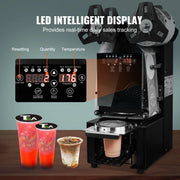 Bild in Galerie-Viewer laden, Amocart Fully Automatic Cup Sealing Machine 500-650 Cups/H Cup Sealer Machine fit 190mm Tall & 90/95mm Cup for Milk Boba Tea