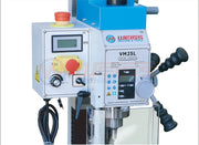 Charger l'image dans la visionneuse de galerie, WEISS Milling Machine VM25L 1100W Brushless Motor Mill Drill MT3 R8 Variable Speed 2250rpm for Precision Machining