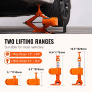 Charger l'image dans la visionneuse de galerie, Amocart 3T Electric Car Jack Scissor Jack with Electric Impact Wrench 12V Car Jack with Double Saddle for SUV Truck Tire Change