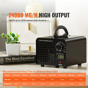 Charger l'image dans la visionneuse de galerie, Amocart Ozone Generator 12000 36000 24000mg/h Ozone Machine Odor Remover High Capacity Commercial/Industrial Ozone Generator